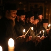 Хор братии Валаамского монастыря